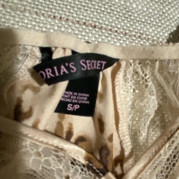 Victoria Secret Leopard Print Lace Dainty Feminine Babydoll Camisole Sz-S - Picture 8 of 16